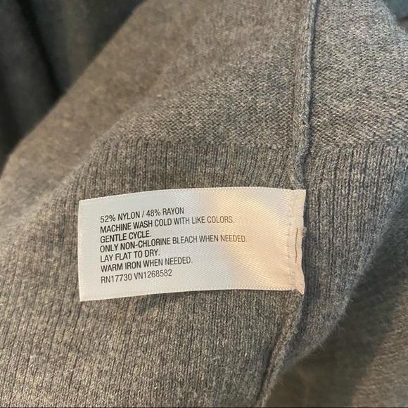 Mossimo gray plus size XXL 2X sweater cardigan - Picture 3 of 5